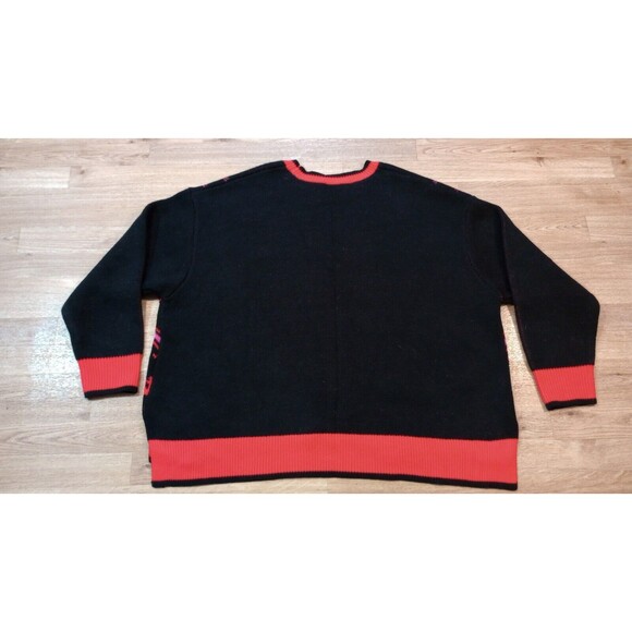 Juicy Couture Sweater Womens 3XL Plus Holiday Crew Neck Pullover Festive Print - Picture 7 of 14